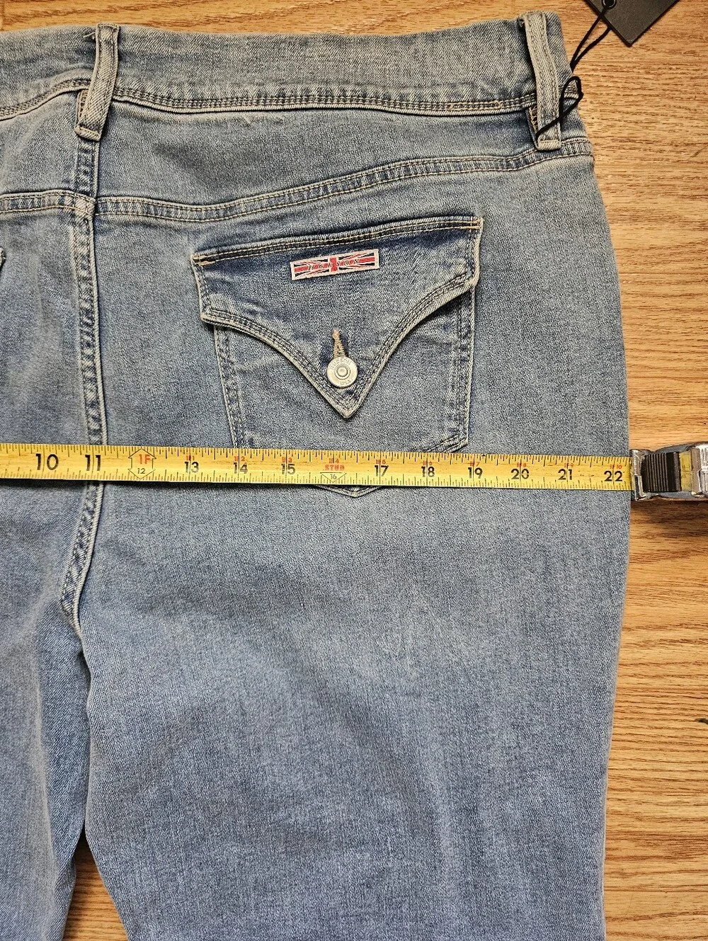 Hudson Jeans back pockets